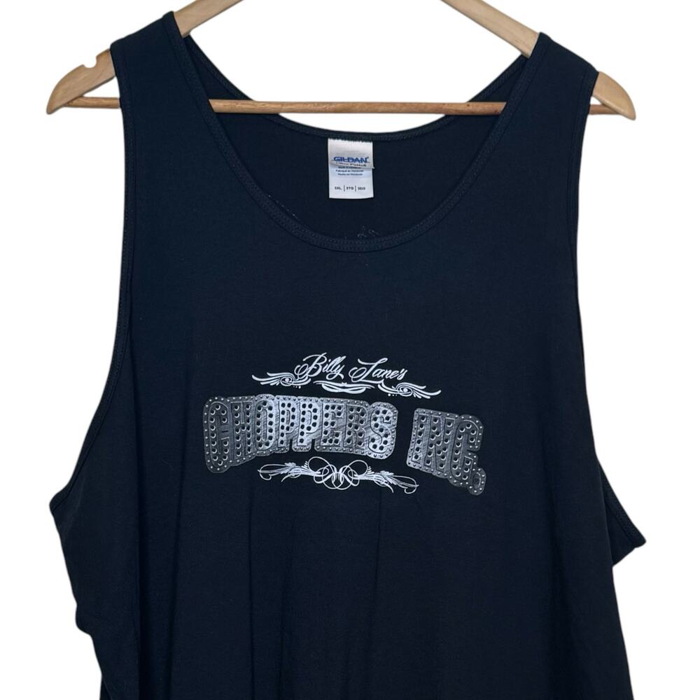 New! Choppers Inc 3XL Black Steel Signature Men's Muscle Shirt Billy lane